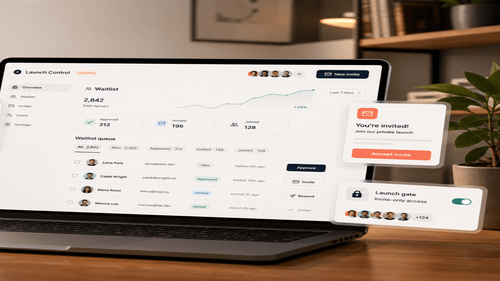 How to Build a Waitlist + Invite-Only Launch System in Next.js